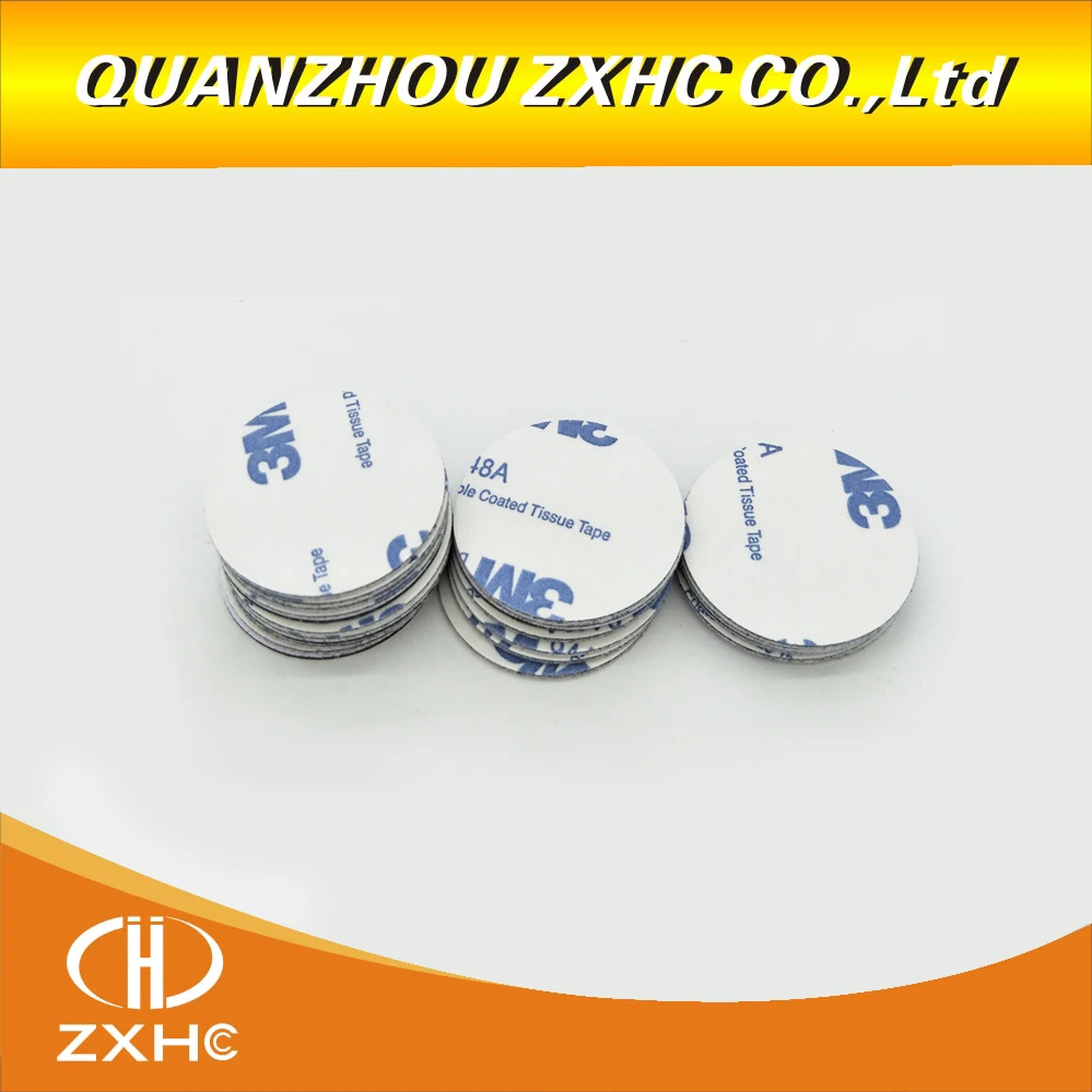 1000PCS Anti Metal NFC Tag 25mm PVC Material With Sticker NTAG213 Chip