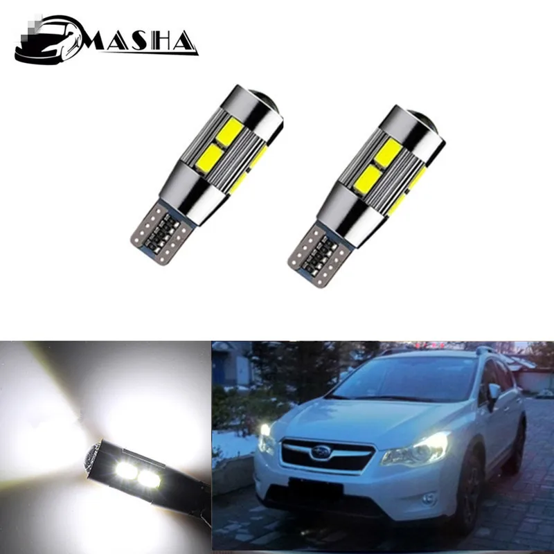 2x для Subaru Impreza Subaru Forester legacy BRZ B9 Baja Brat DL GL GL-10 Justy standard XV T10 10SMD 5630 ширина габаритный фонарь