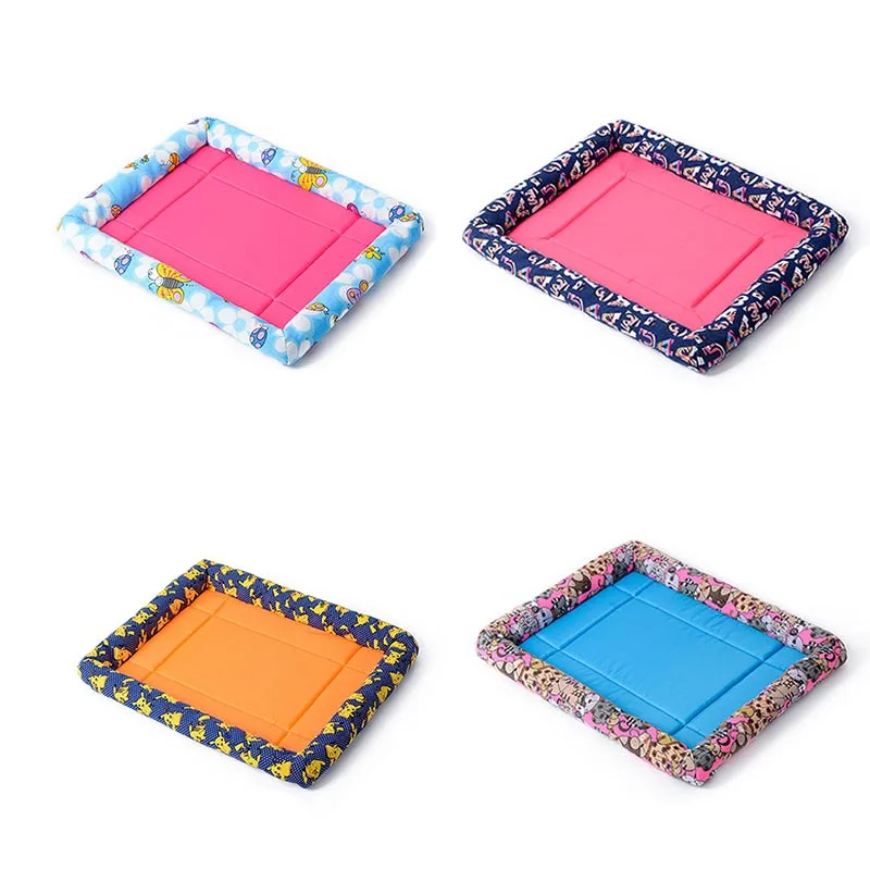 

Summer Resistant to Bite Oxford Pet Cushion Mat Waterproof Cat Chihuahua Puppy Sofa Dog Pad Kennel Fashion Soft Dog Nest House
