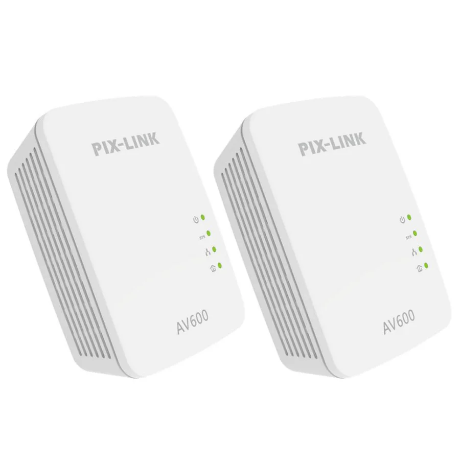1 пара сетевой адаптер PIXLINK PL01A 600 Мбит/с|Проводные роутеры| |