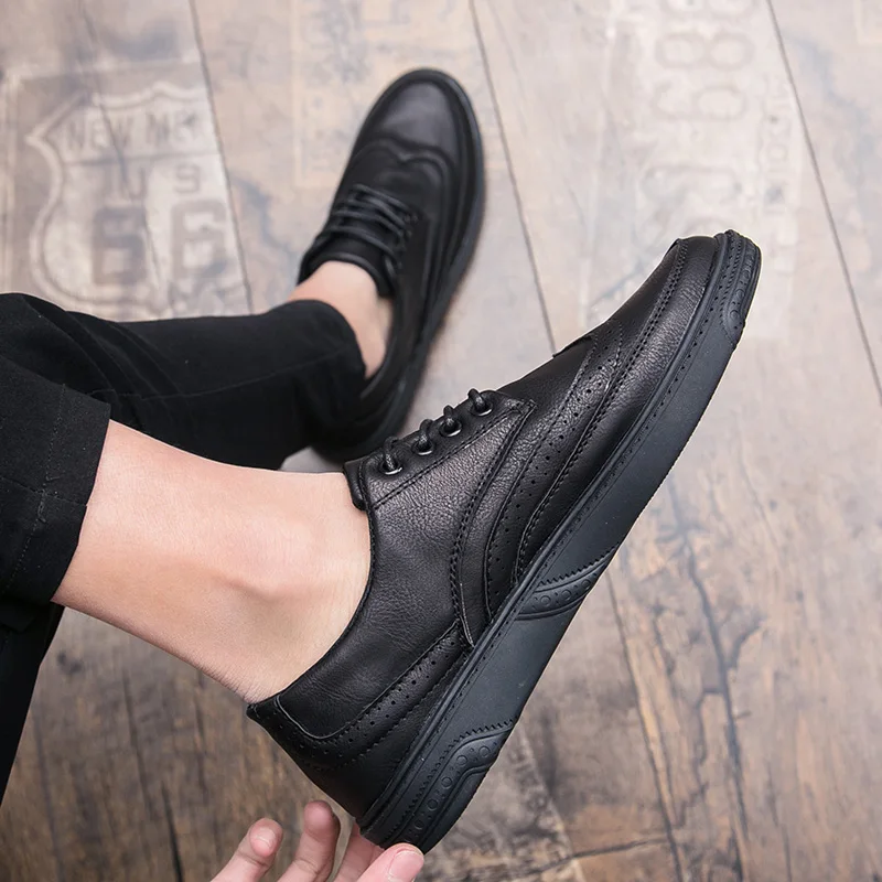 men dress shoes leather brogue oxfords luxury italian brand retro classic male footwear cool designer comfort dress flats for me (21)