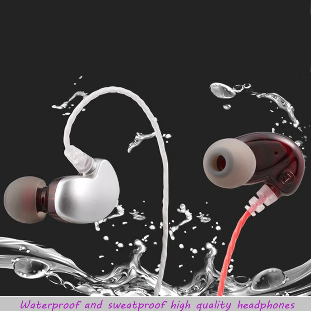 

qijiagu 3.5mm Universal Earphones with Mic Earhook Earphones Sport Earphone Headphones Phone
