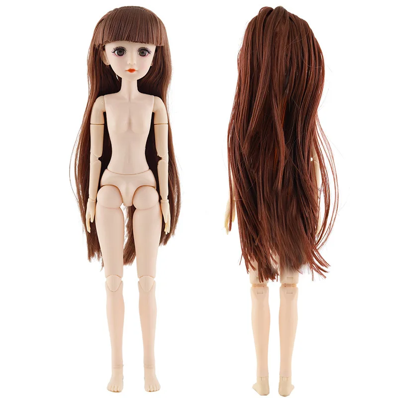 Подвижные шарнирные куклы 36 см 22 дюйма модная Кукла 1/4 BJD Обнаженная кукла с