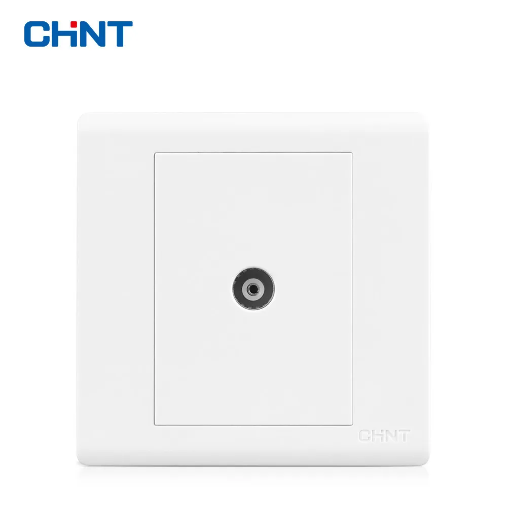 

CHINT Electric Wall Switch Socket Panel NEW7D Television Branch Socket One Enter One Come