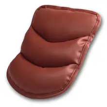 Автомобиль центральный подлокотник консольный ящик искусственная кожа подушки Pad Обложка Авто интимные аксессуары расслабить мышцы