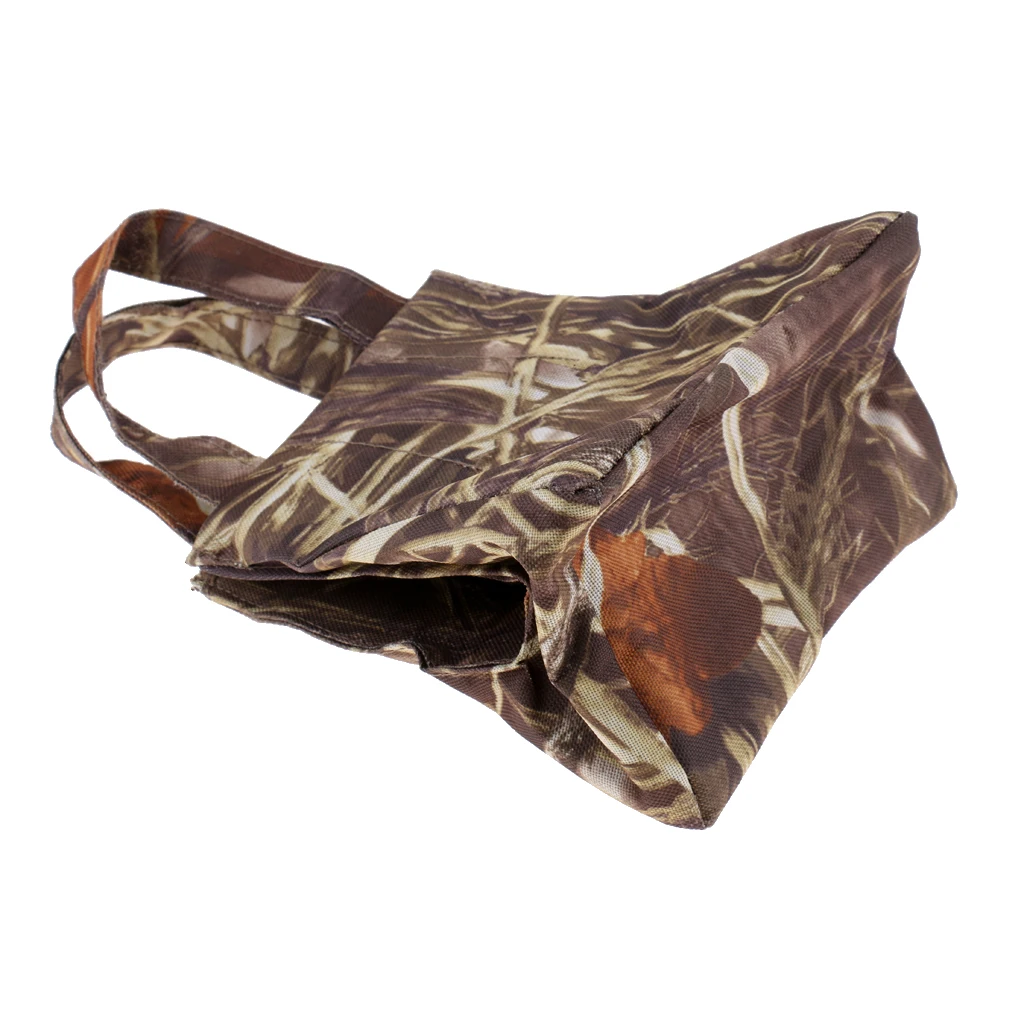 Multifunctional Outdoor Photography Camera Bean Bag Hunting Shooting Sandbag Handbag for Car Door Reed Camo
