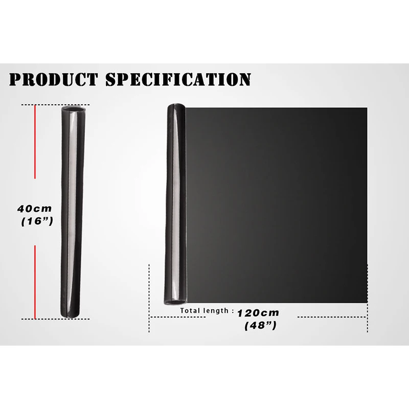 

40*120cm Tint Vinyl Film Sheet Car Headlight Taillight Protector Wrap Membrane
