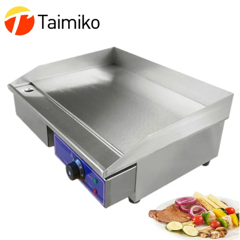 

Hot Sale High Quality Newest 220V Commercial Griddle Electric With Thermostat Temperature Control Electric Griddle Flat Plate