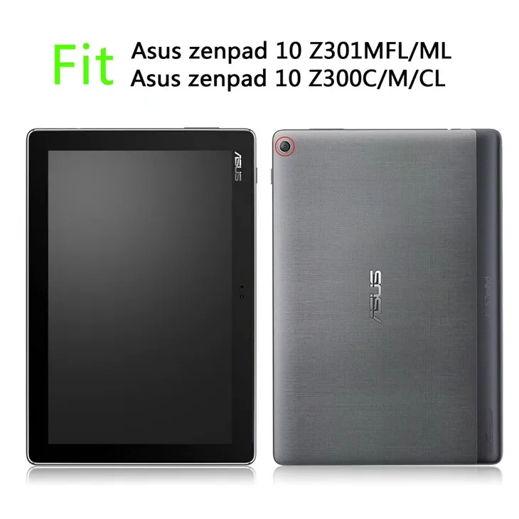 Новый личи искусственная кожа Магнит Стенд Смарт чехол для Asus Zenpad 10 ASUS Zenpad 10 Z301MFL Z301 Z301ML 10,1 & quot Tablet cover + styl