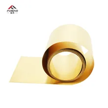 FUMAO 1 метр тонкая латунная полоса толщина 0,3/0,5 мм латунный лист золотая пленка латунная фольга латунная пластина H62