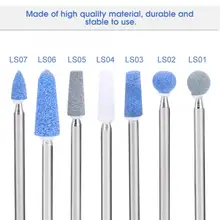 Фрезер для ногтей, сверлильный 7 шт./компл. ногтей бор, фрезы, насадки шлифовальный набор Электрический Фрезер для маникюра и педикюра Инструменты для маникюра, а