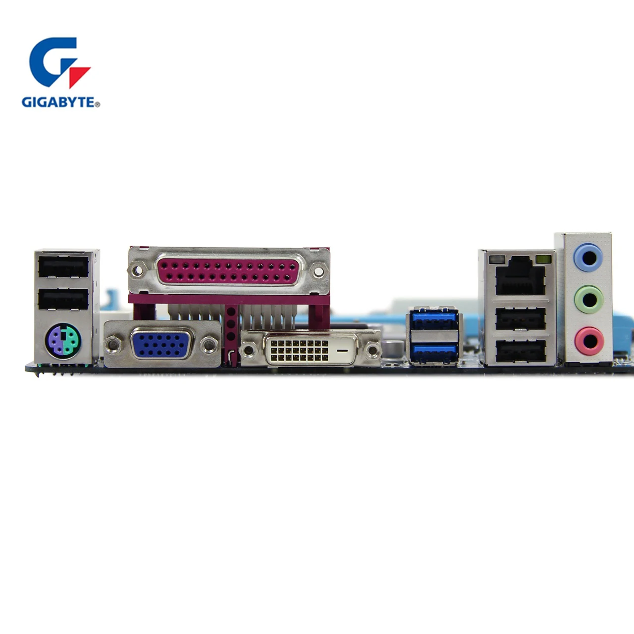 Оригинальная Материнская плата Gigabyte LGA 1155 DDR3 16G B75 B75M D3V настольная системная б/у DVI