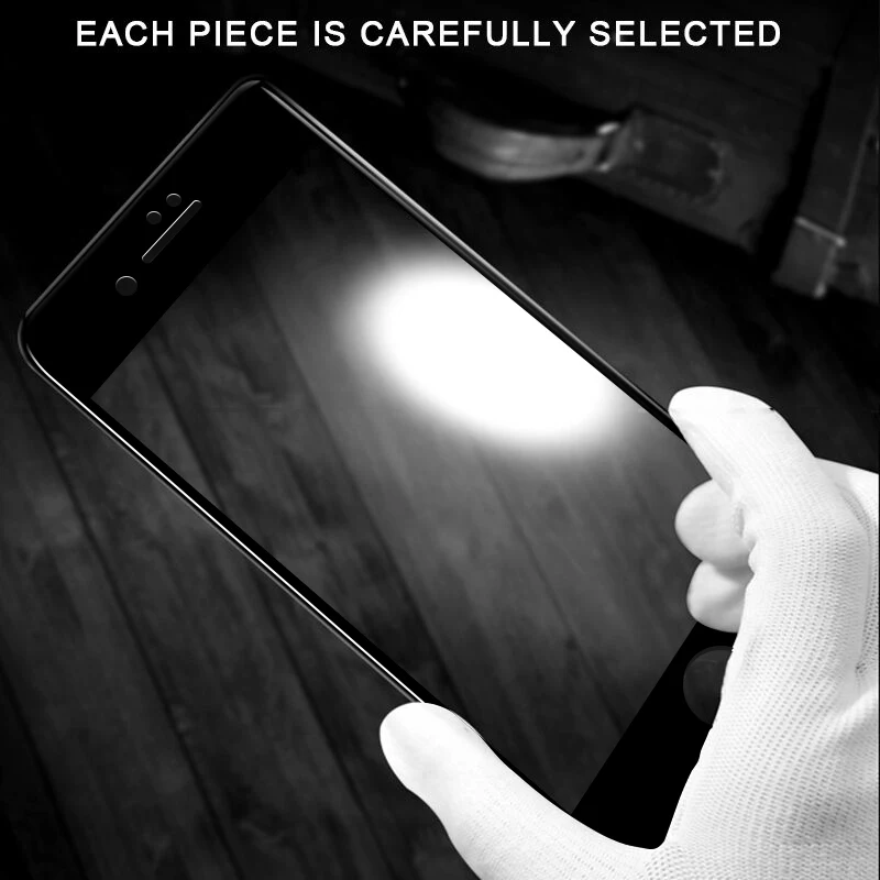 9D полное покрытие изогнутое закаленное стекло для iPhone X 7 8 6 6s Plus Защитная пленка для экрана для iPhone XS MAX Защитная стеклянная пленка