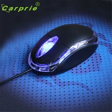 CARPRIE USB 3D эргономичная оптическая компьютерная игровая проводная мышь Мыши для IBM lenovo MAC PC ноутбук QF28 Лидер продаж
