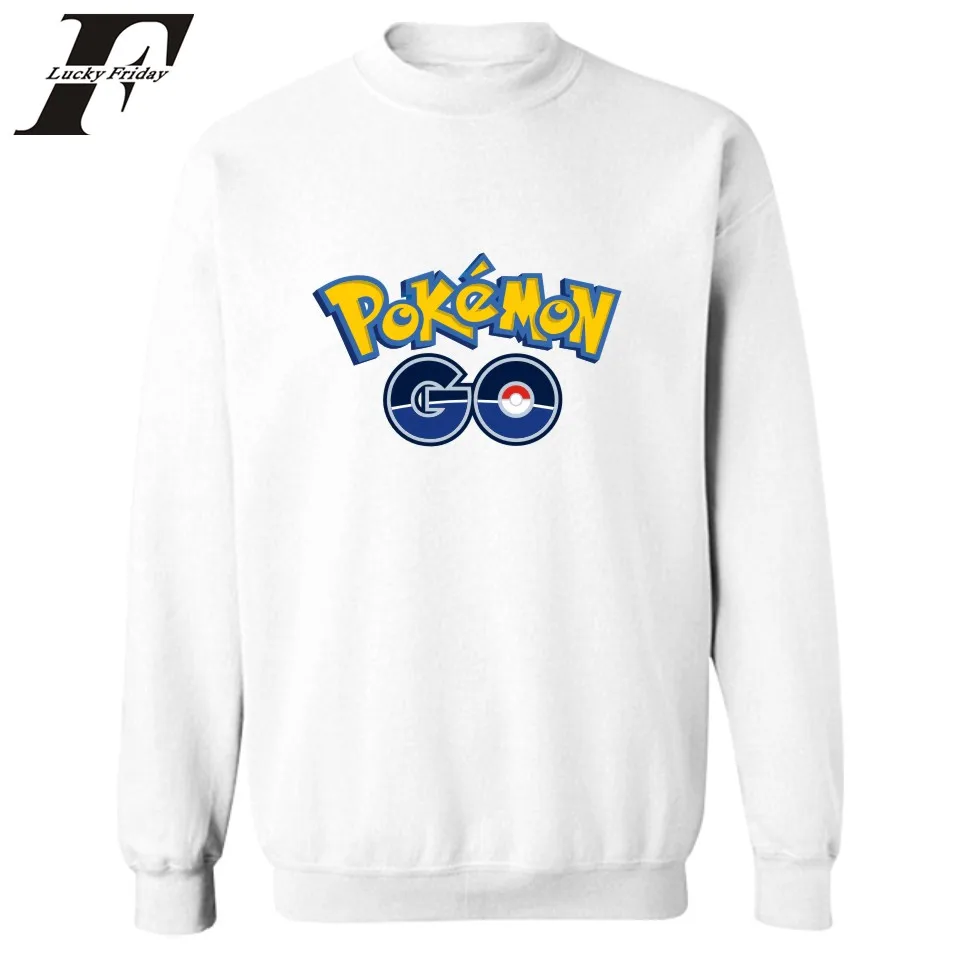 Pokemon Go Sweatshirts Men Sweatshirt for Men auturm winter pullover Hoodies and Sweatshirt Hoodies for Men Clothing Pokemon Go