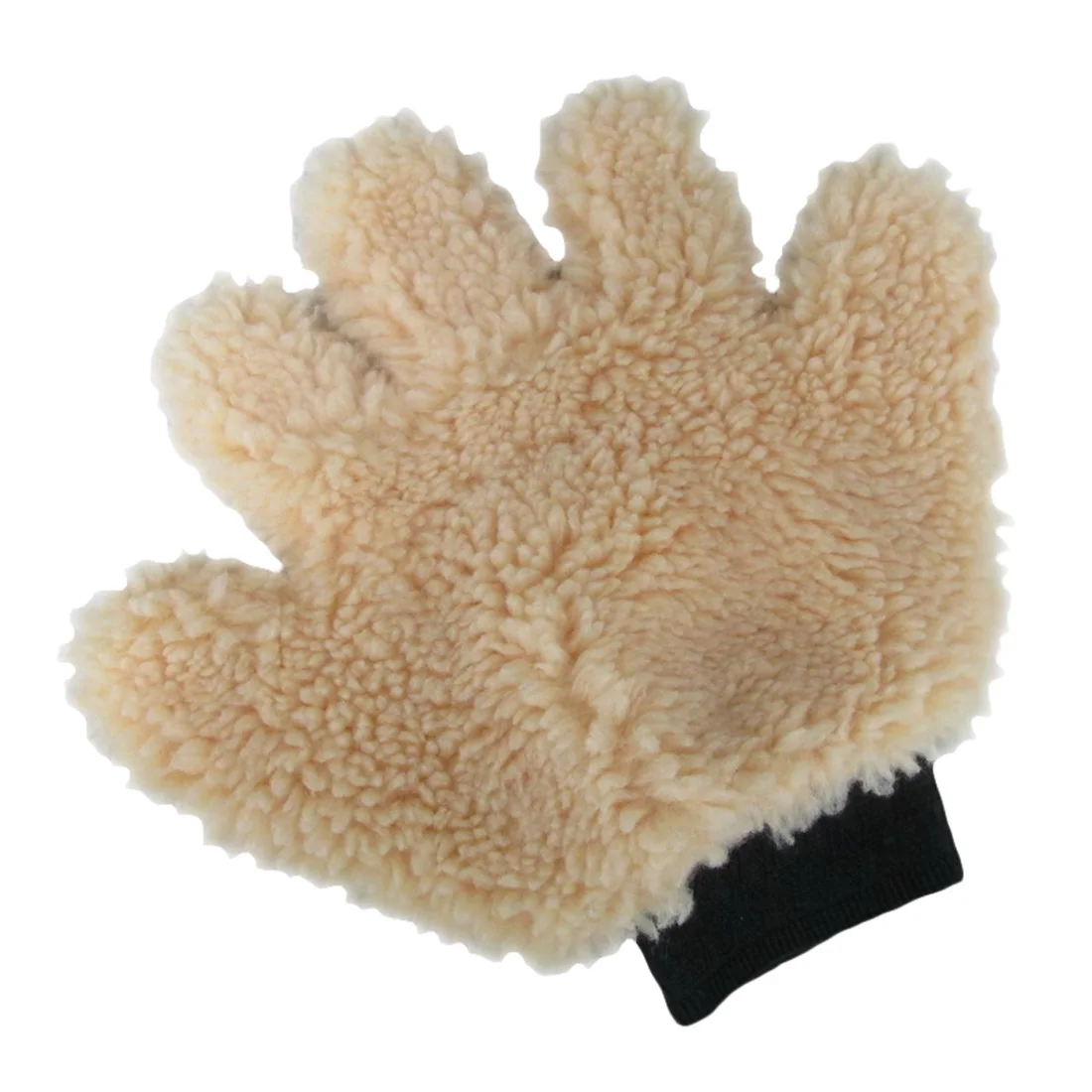 5 fingers wool car wash gloves cleaning waxing gloves cleaning