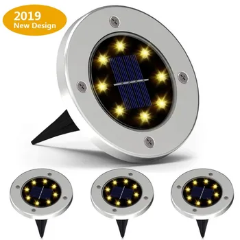 

100% Brand New Solar LED Outdoor Path Light Spot Lamp Yard Garden Lawn Landscape Waterproof 4PC Drop Shipping