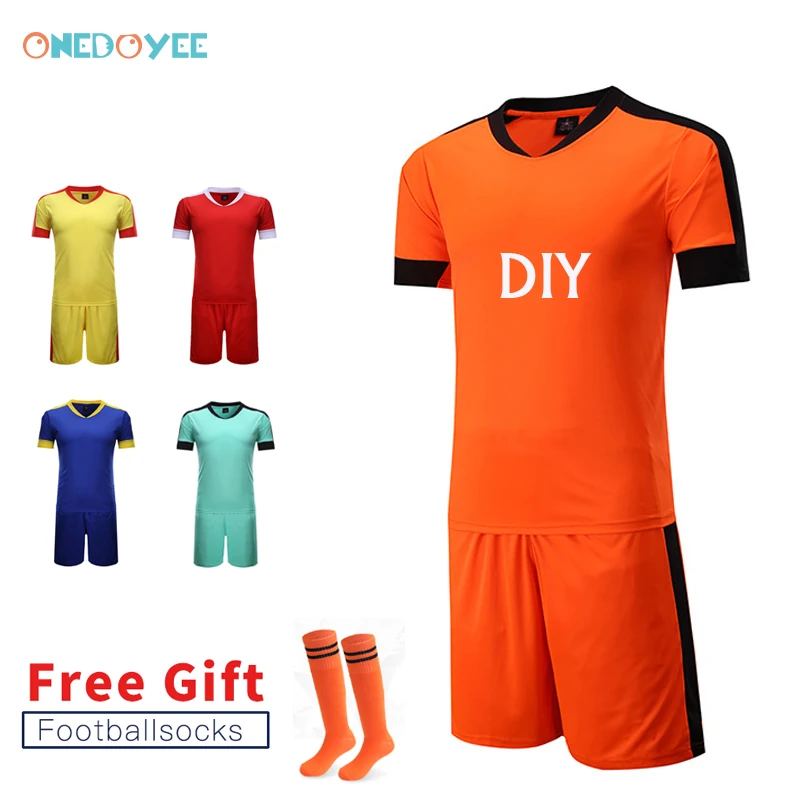

Onedoyee Men Survetement Football Jerseys Kit Customized Women Teens Soccer Jersey Sports Sets Uniforms Futbol Training Suits