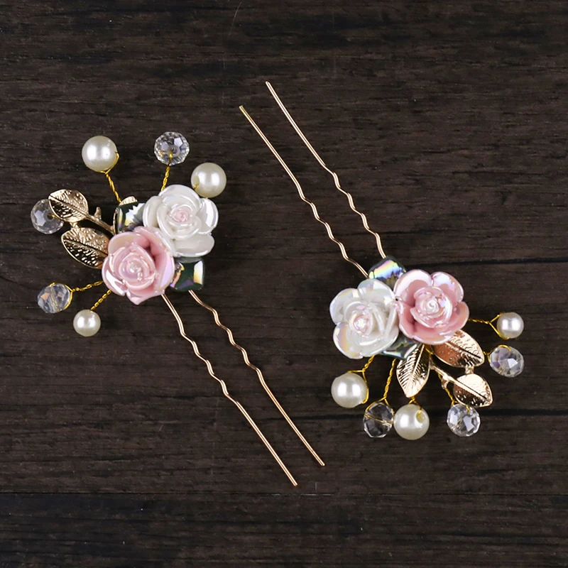 Gold Hair Pins  (4)