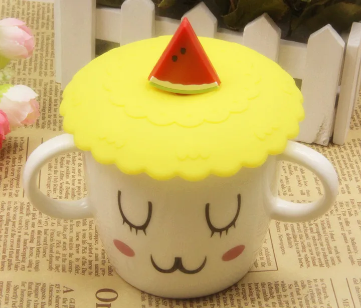 

Silicon Lid Sealed Anti-Dust Cup Cover Coffee Mug Lid Anti-dust Dust-proof leakage-proof Reusable Cup Lid
