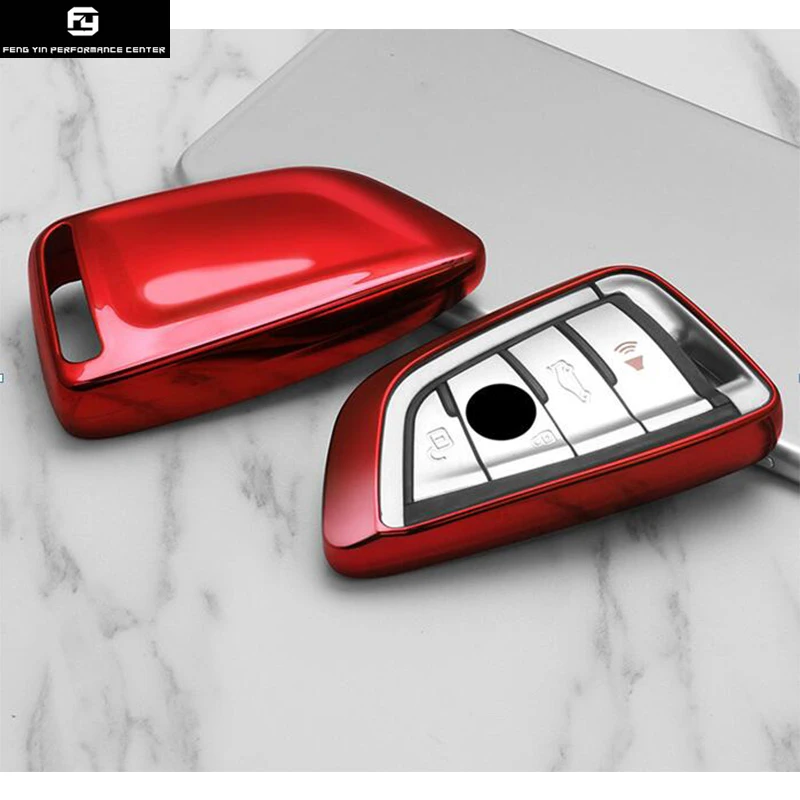 

Newest G30 G11 G12 F15 F16 TPU Car Key Cover Case For BMW 5 series 7 series X1 X5 X6 Car styling