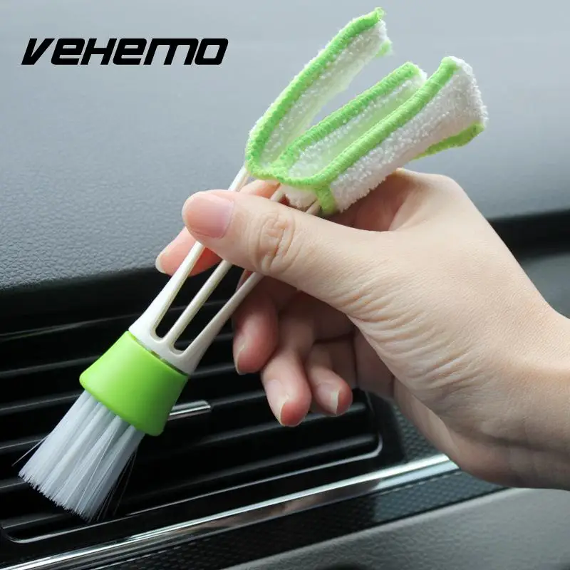 Car Vent Cleaner Tool PC Computer Keyboard Air Outlet Dust Cleaning Brush