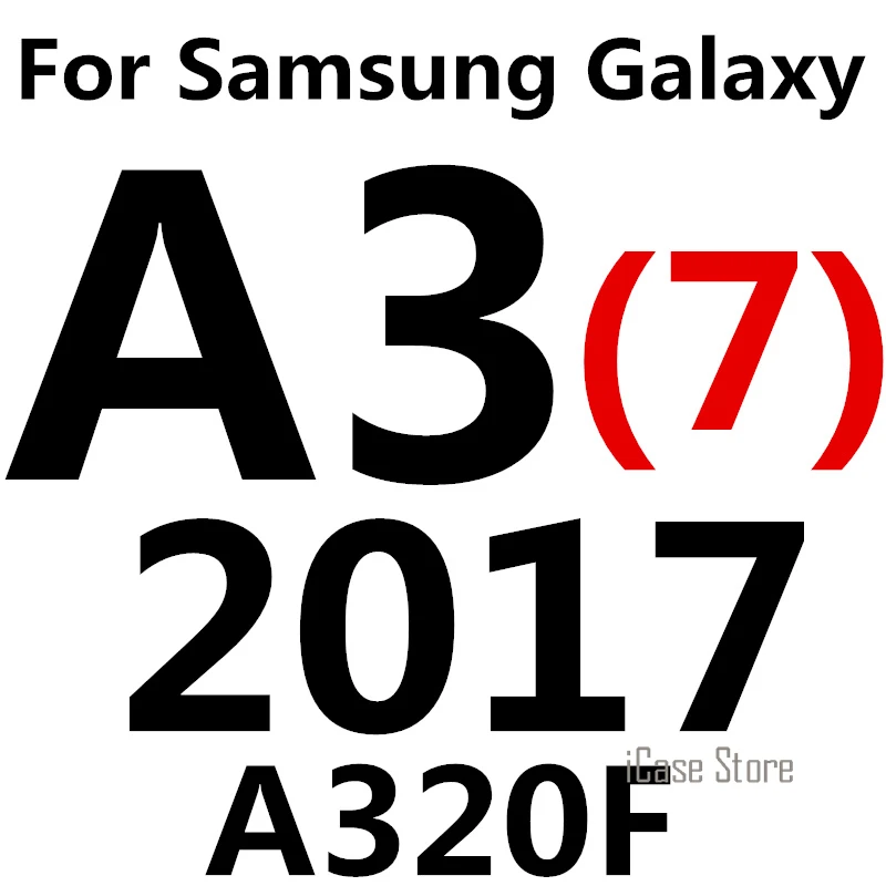 С уровнем твердости 9 H закаленное Стекло Экран протектор для Samsung Galaxy A3 A5 J3 J5 J7 J2 Prime G532F J5 Prime G570F J7 Prime j1 mini - Цвет: A320 A3 2017