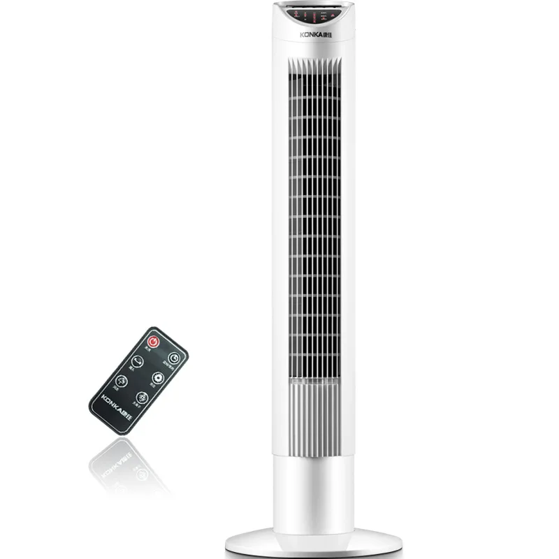 

LK1381 Portable Remote Control Bladeless Air Conditioner Mini Desk Tower Cooling Fan with 15H Timer/Reservation Head Shaking