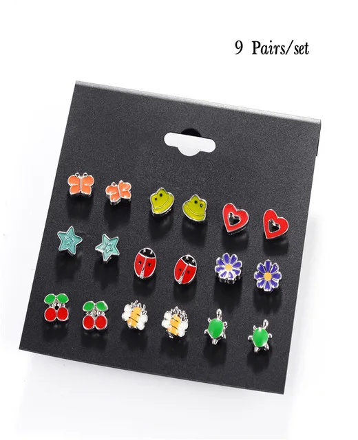 DANZE-20-Pairs-lot-Cute-Fruit-Animal-Stud-Earrings-Set-For-Children-Women-Frog-Fox-Star.jpg_640x640