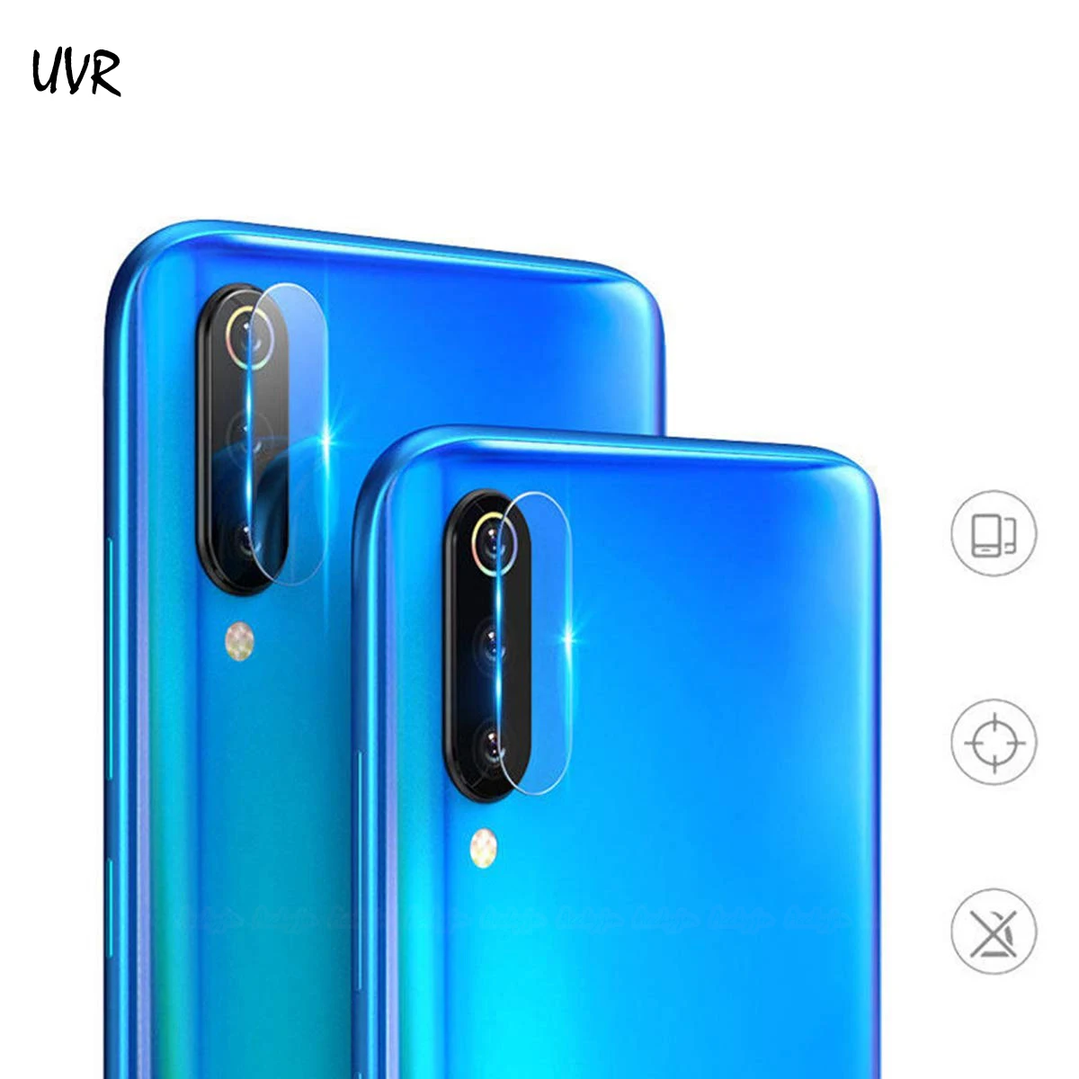 

UVR 2PCS For Samusng A50 A10 A20 A30 A60 A70 Camera Lens Protector Tempered Glass For Samusng M10 M20 M30 Back Camera Lens Film