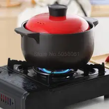 Корейский двойной ухо анти-скальдинг керамический горшок керамика суп бытовой газ большой емкости жаростойкий открытый огонь тушью S
