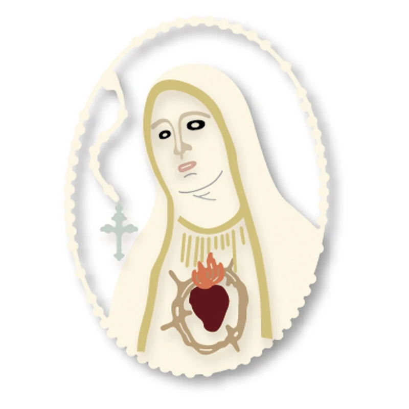 

Virgin Mary Metal Cutting Dies Scrapbooking Craft Dies Cuts DIY Album Card Make Stencils template New