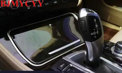 Стайлинг автомобиля BJMYCYY держатель стакана из нержавеющей стали наклейка с