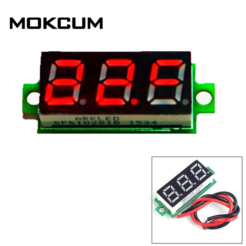 

0.28 Inch Red LED Display Module for DS18B20 Digital Thermometer Digital Thermometer for Freezer Temperature Digital Thermometer