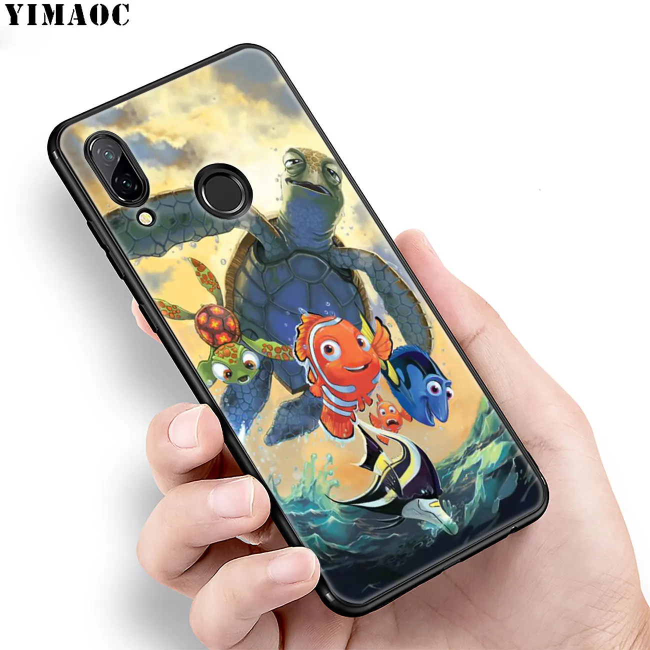 Мягкий силиконовый чехол YIMAOC в виде запоминающего Немо для телефона Huawei P20 Pro P10 P9