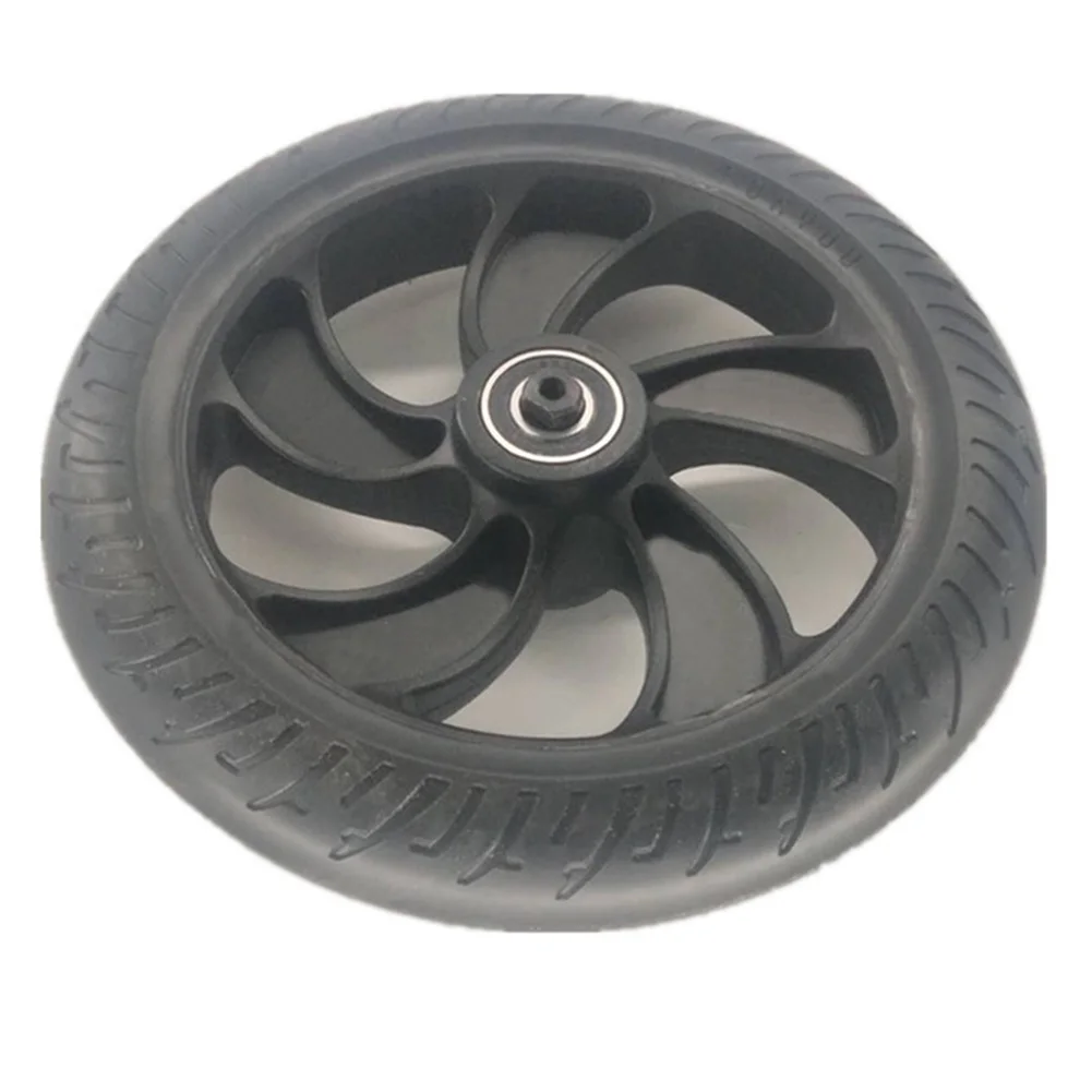 8inch Spare Parts Easy Install Electric Scooter Rear Wheel Rubber Hub Black Back Replacement Professional For KUGOO S1 S2 S3