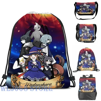

Funny graphic print shoulder Bags women wadanohara Single shoulder backpack travel for men Gym Bag