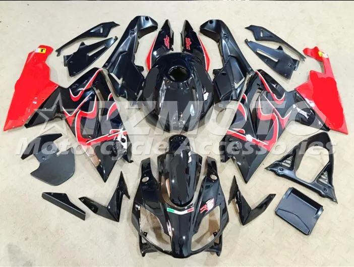 

New ABS motorcycle Fairing For Aprilia RS125 2006 2007 2008 2009 2010 2011 RS125 06 11 Injection Bodywor Black Red V6