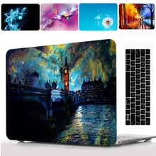 New Print Pattern Protective Hard Shell Case Keyboard Cover Skin Set For Apple Macbook Air Pro Retina Touch Bar 11 12 13 15″