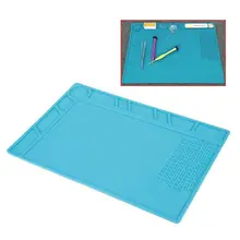 Часы ремонтный коврик Рабочая паяльная станция термостойкий Коврик часы Нескользящие силиконовые коврики для часовщика