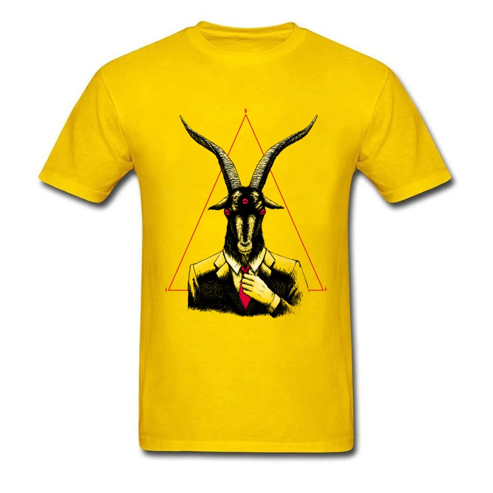 NormalCamisa Short Sleeve Tops Tees Summer Graphic Round Collar 100% Cotton T Shirt Men T Shirt SATAN S.A  Drop Shipping SATAN S.A yellow