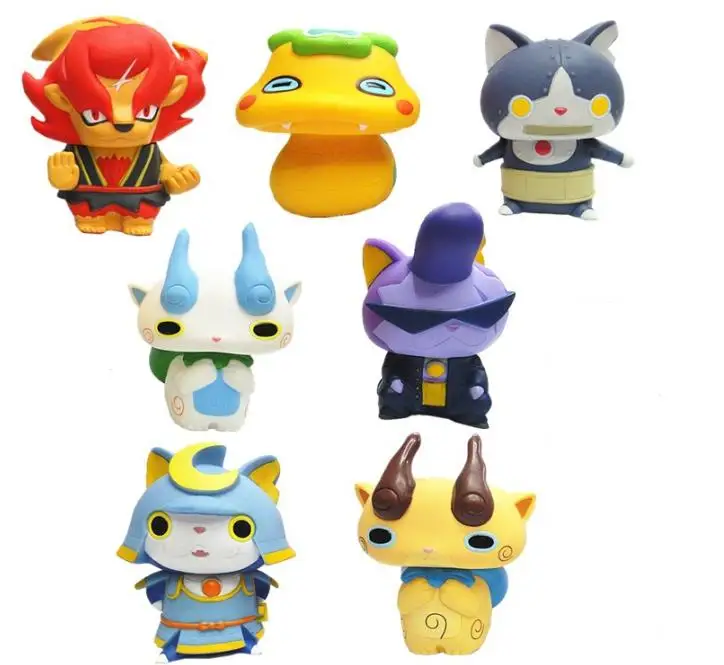 Подарочная упаковка Yokai 1 шт. 7 9 см японские Мультяшные часы yokai экшн фигурки кукла