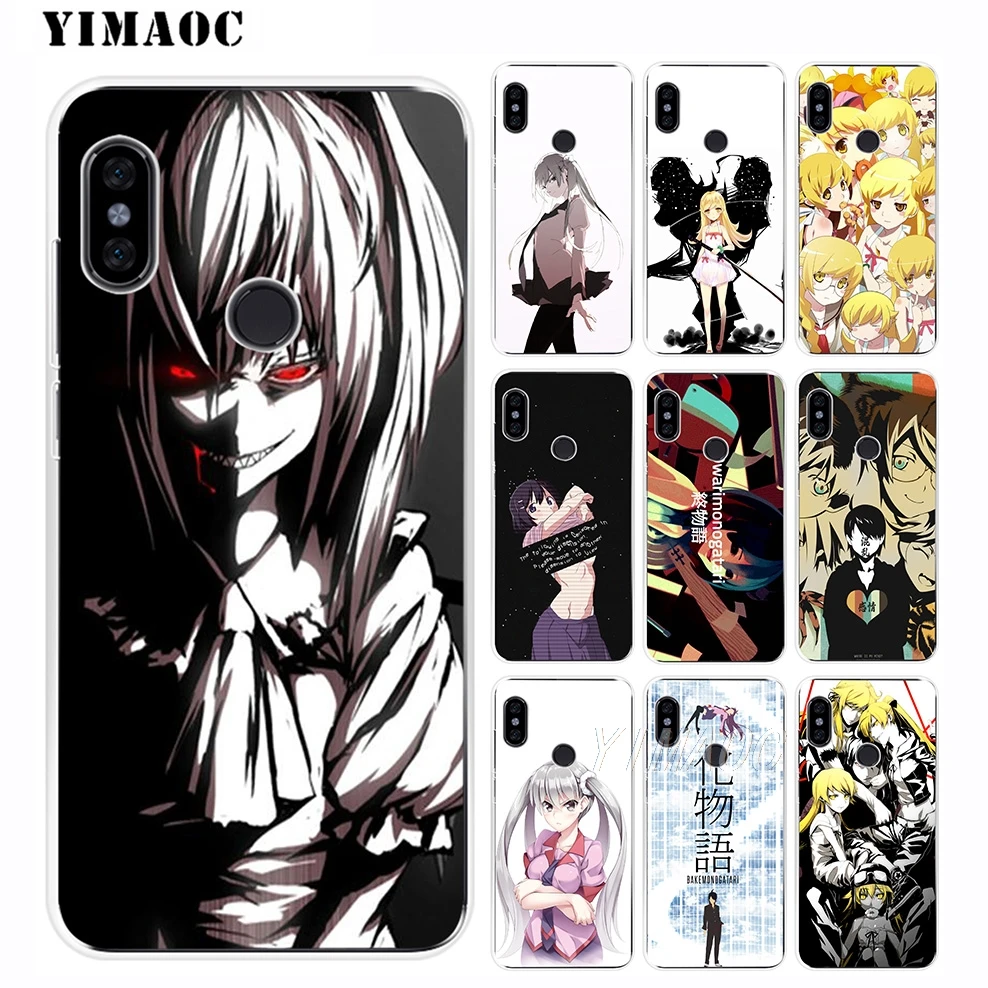 YIMAOC Owarimonogatari Anime Soft Silicone Case for Xiaomi Mi 9 8 SE 6 6X 5X Mix 2S A2 Lite MiA1 POCOPHONE F1 MAX 3 |