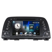Free Shipping Car DVD Player with GPS Navigation System For Mazda CX-5 Mazda 6 Atenza 2013 2014 2015 Radio Bluetooth SD USB