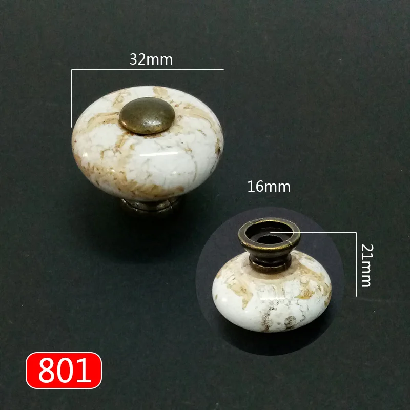 622大理石裂纹陶瓷拉手=详情C