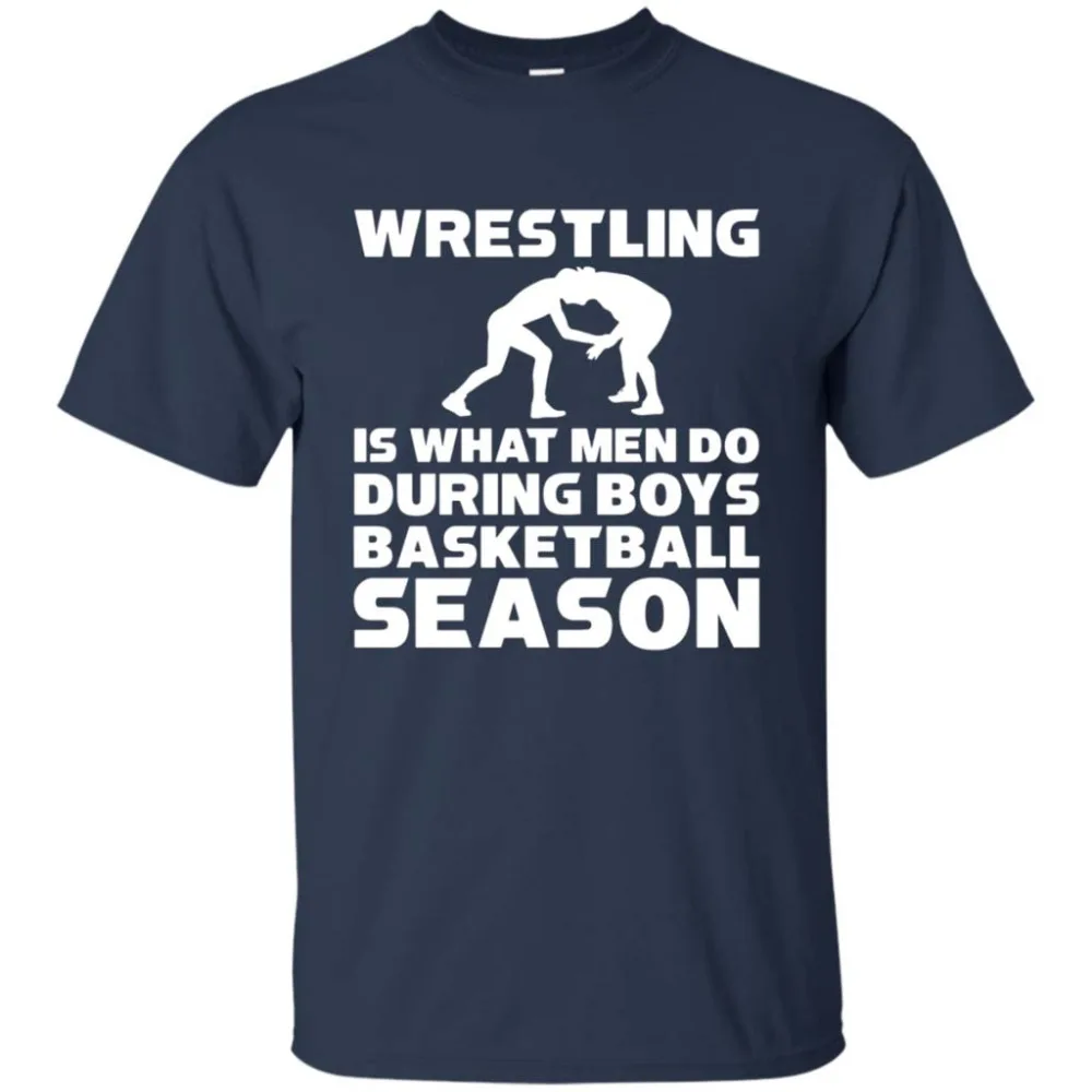 المصارعة هو ما الرجال تفعل خلال موسم اعب t-shirt