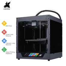 Newest Flyingbear-Ghost 3d Printer full metal frame High Precision 3d printer kit imprimante impresora glass platform wifi