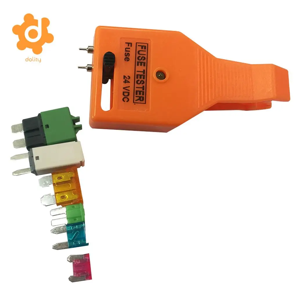 dolity 24V Automotive LED Car Blade Fuse Puller Tester Checker Remover