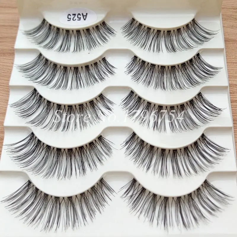 

YOKPN 5 Pair/Lot Crisscross False Eyelashes Eye Lashes Make Up Long Thick Fake Eyelashes Extensions Makeup False Lashes