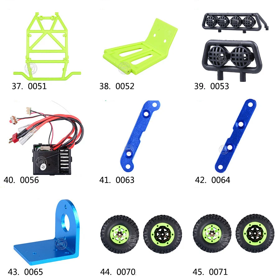 

Wltoys 12428 12423 RC Car Original Spare parts set